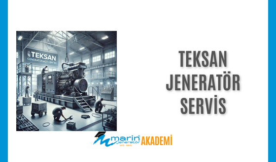 Teksan Jeneratör Servis