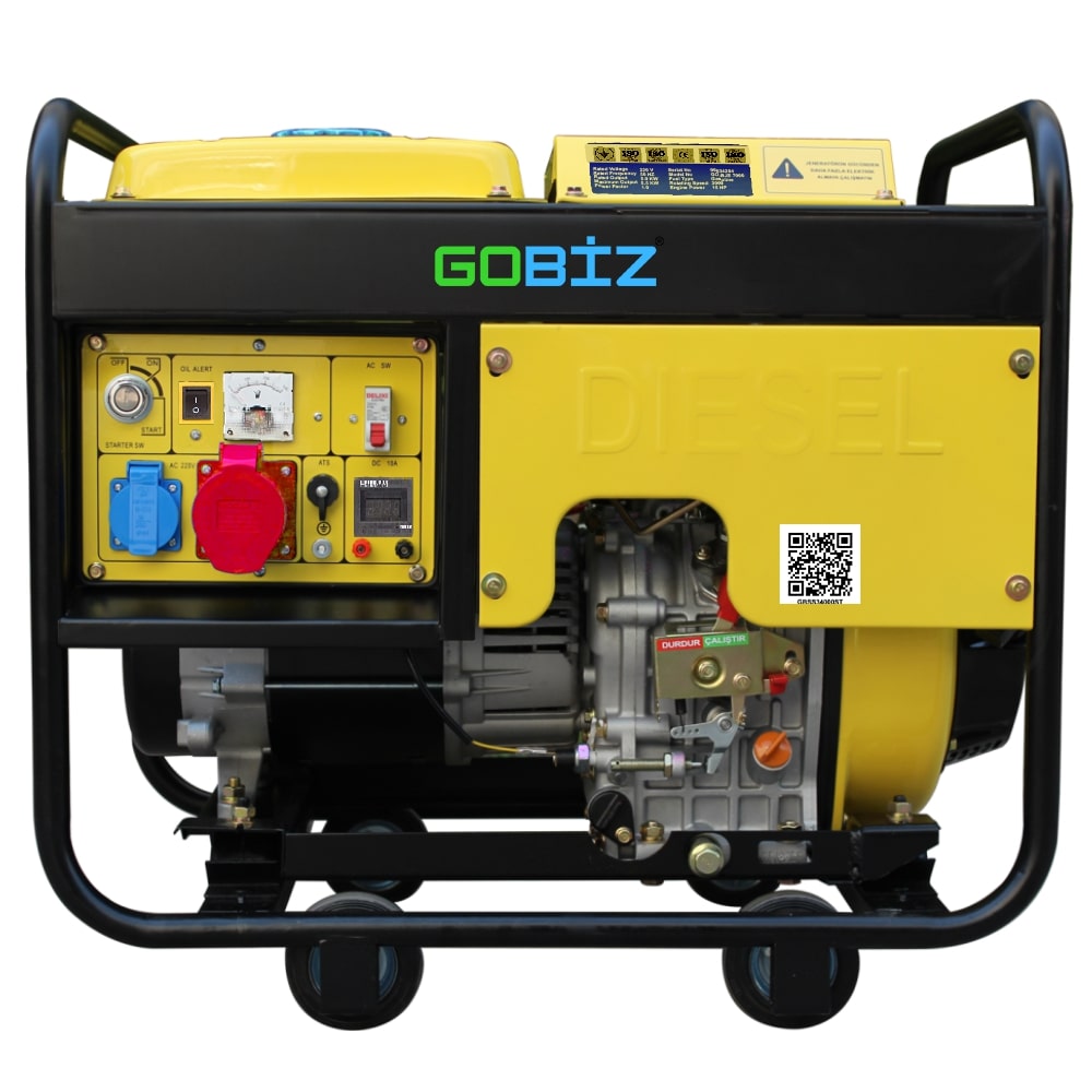 GOBİZ GO-DT7 DİZEL PORTATİF JENERATÖR