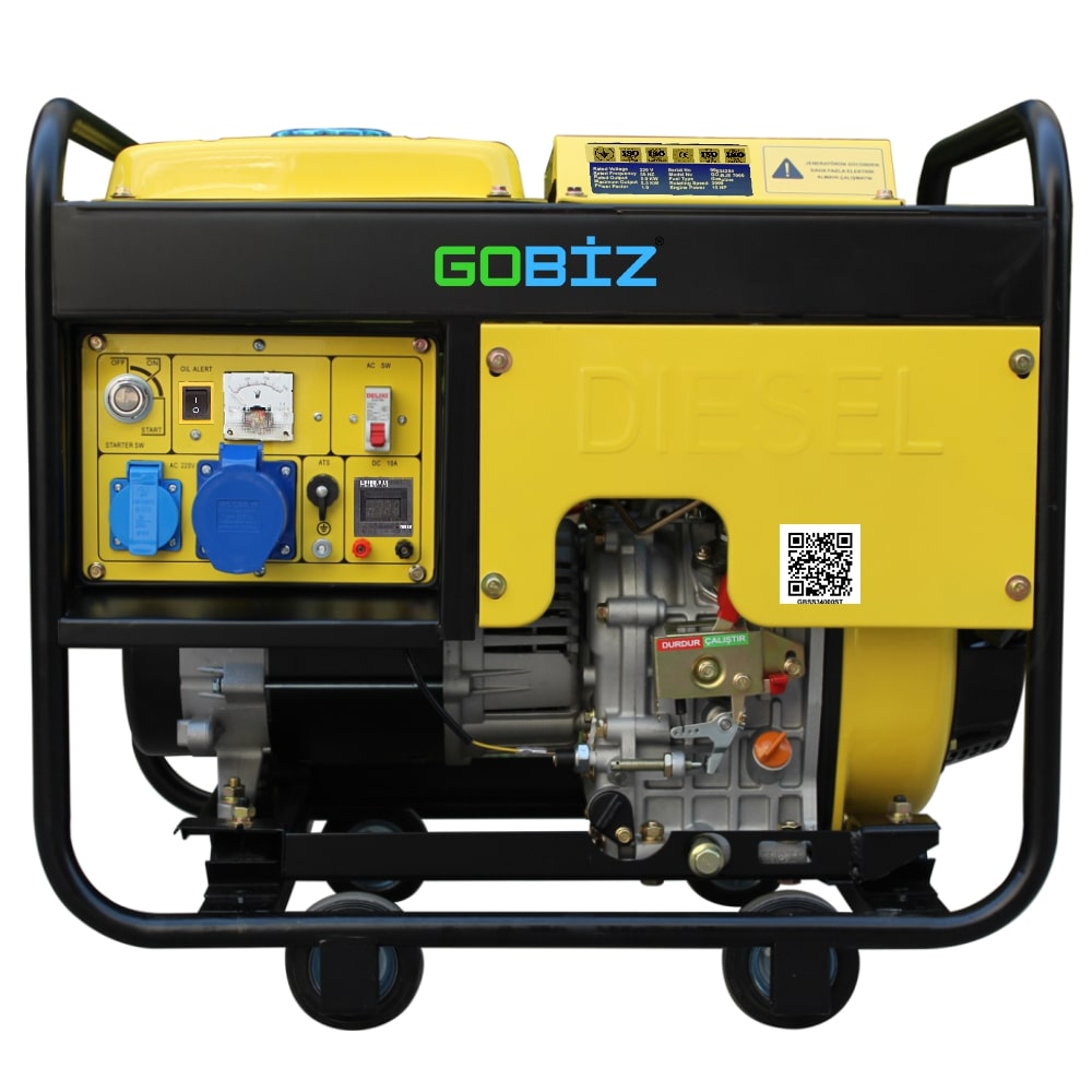 GOBİZ GO-DM7 DİZEL PORTATİF JENERATÖR